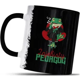 kubek-z-nadrukiem-dla-pedagoga-prezent-zajebisty-pedagog-ze-smieszna-zaba