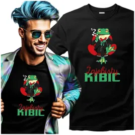 koszulka-meska-z-nadrukiem-zajebisty-kibic-ze-smieszna-zaba-s