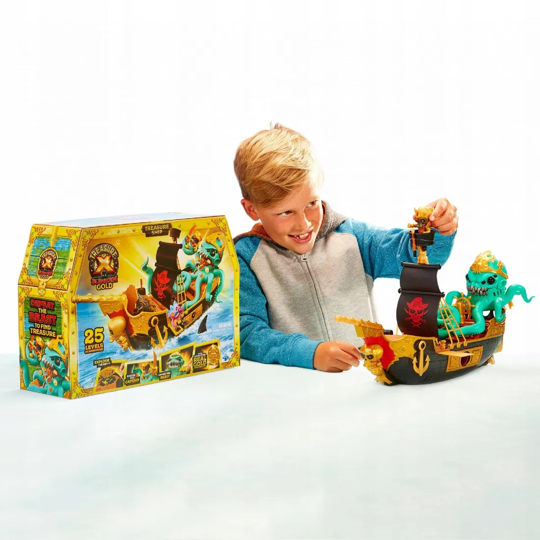 TREASURE X STATEK SUNKEN GOLD SHIPWRECK SHIP 25lev – 44343331