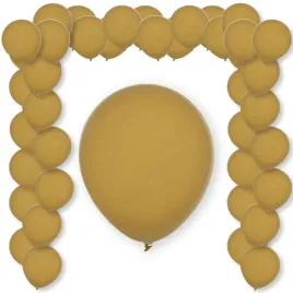 balony-pastel-mocha-decomex-oliwkowy-5-100-szt