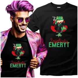 koszulka-meska-dla-emeryta-zajebisty-emeryt-ze-smieszna-zaba-xl