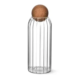 pojemnik-szklany-na-produkty-sypkie-960ml-z-korkowa-kula-tloczony-modern