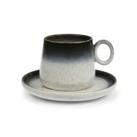 filizanka-ze-spodkiem-ceramiczna-luna-line-250-ml-grafitowo-biala