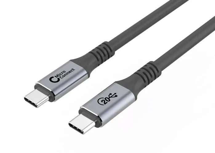 microconnect-usb-c-kabel-4m-100w-20gbps-usb-3-2