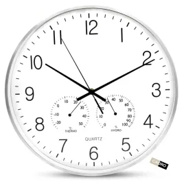 zegar-scienny-do-salonu-kuchni-duzy-38-cm-srebrny-termometr-higrometr