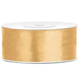 tasiemka-satynowa-classic-miodowy-partydeco-25-mm-25-m