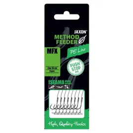 jaxon-przypon-pe-line-method-feeder-mfx-hak-rozm-10-push-stop-8szt