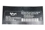 tabliczka-olej-high-performance-synthetic-bmw-e34-e39-e53-e60-e83-e90