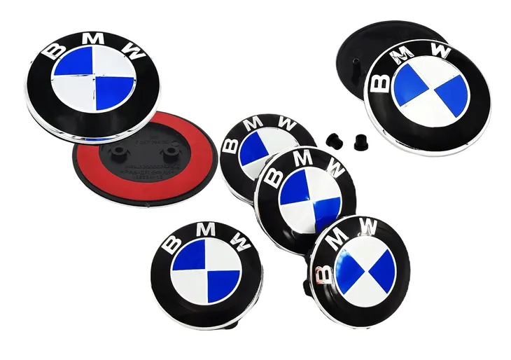 emblemat-znaczek-przod-tyl-bmw-e81-e87-e63-e64-z4-stan-nowy-marka-bmw