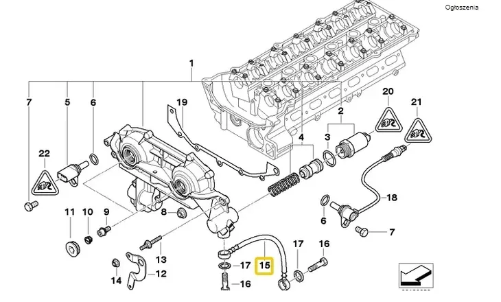 przewod-olejowy-vanosa-bmw-e36-e39-e38-e46-e60-e65-x3-x5-m5-m54-stan-opakowania-oryginalne