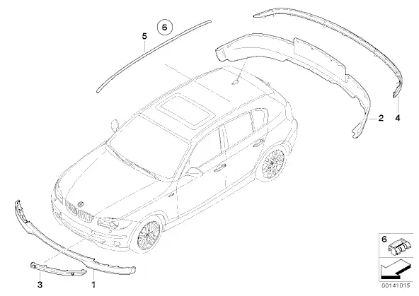 zaczep-relingu-dachowego-bmw-e81-e82-e87-e87n-e90-e90n-e92-e92n-51137077127-numer-katalogowy-oryginalu-51137077127
