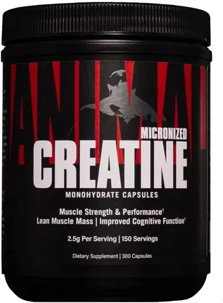 Animal Kreatyna Micronized Creatine Monohydrate Kapsułki 300 caps
