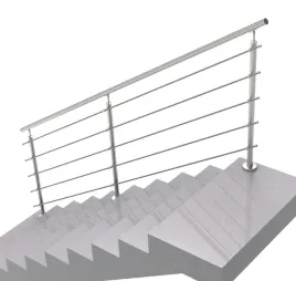balustrada-nierdzewna-wypelnienie-poziome-mocowanie-gorne-3000mm-satyna