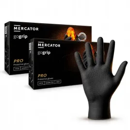 mercator-gogrip-black-xl-rekawice-nitrylowe-2x100-mocne-grube-czarne