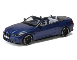 miniatura-bmw-m4-g83-cabrio-1-18-niebieski-prezent-80435a51951