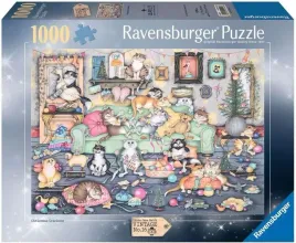 puzzle-1000-lobuziarskie-koty-w-swieta