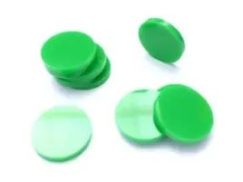 crafters-znaczniki-akrylowe-zielone-okragle-3x22-mm-10