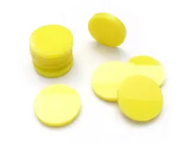 crafters-znaczniki-akrylowe-zolte-okragle-3x22-mm-10
