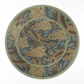 okragly-dywan-z-nadrukiem-winylowy-ptaki-kwiaty-i-liscie-vintage-120-cm