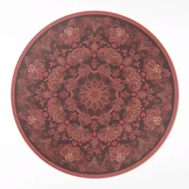 okragly-dywan-winylowy-zageszczona-andala-motywy-roslinne-vintage-120-cm