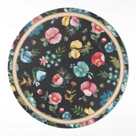 okragly-dywan-winyl-delikatne-kolorowe-kwiaty-polna-laka-vintage-130-cm
