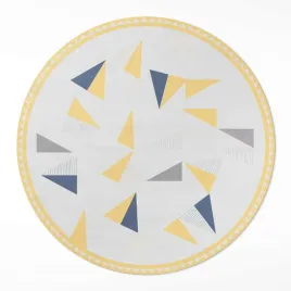 okragly-dywanik-winylowy-salon-geometryczna-abstrakcja-trojkatow-140-cm