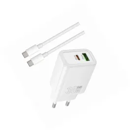 szybka-ladowarka-usb-c-gan-30w-z-dlugim-kablem-2m-do-vivo-y21s