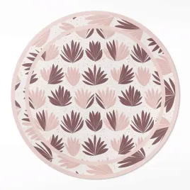 okragly-dywan-winyl-boho-ozdobny-wzor-pastelowych-roslin-kwiatow-140-cm