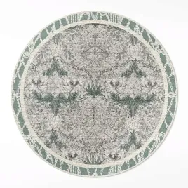 okragly-dywan-winyl-do-sypialni-kwiat-wiciokrzewu-williama-morrisa-150-cm