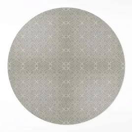 okragly-dywan-loftowy-winylowy-drobne-wzornictwo-plecionka-okregow-130-cm