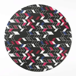 okragly-dywan-winylowy-nowoczesny-design-modny-wzor-geometryczny-150-cm