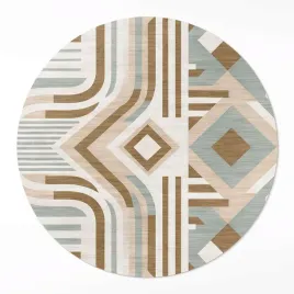okragly-dywan-winylowy-boho-abstrakcja-geometryczna-styl-indianski-120-cm