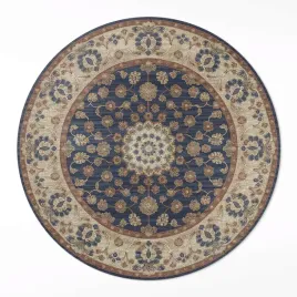 okragly-dywan-winylowy-dekoracyjny-do-salonu-orientalna-geometria-100-cm