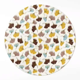 okragly-dywan-winylowy-pastelowe-liscie-milorzebu-ilustracja-boho-130-cm
