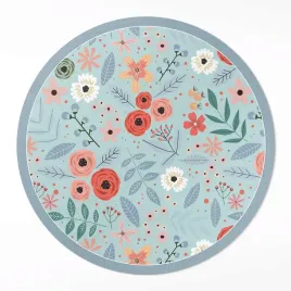 nowoczesny-okragly-dywanik-winyl-salon-pastelowe-kwiaty-ilustracja-120-cm