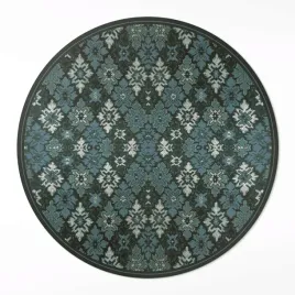 dekoracyjny-okragly-dywan-winyl-loftowy-roslinna-szachownica-retro-110-cm