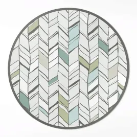 okragly-dywan-winyl-abstrakcja-ilustracja-jodelka-styl-indianski-110-cm