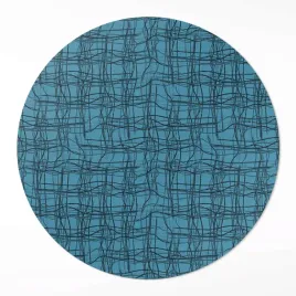 okragly-winylowy-chodnik-wzor-tkaniny-nieregularne-nitki-materialu-70-cm