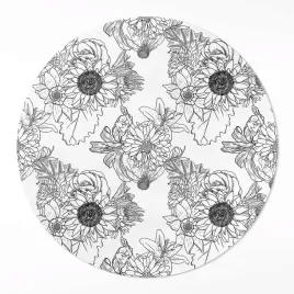 winylowy-okragly-dywan-rysowane-sloneczniki-piekne-kwiaty-vintage-70-cm