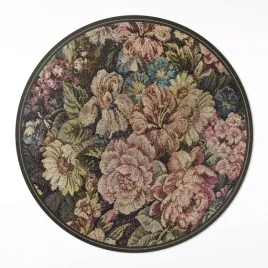 wewnetrzny-okragly-dywan-dekoracyjny-retro-vintage-wytarte-kwiaty-60-cm