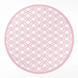 okragly-dywan-winyl-do-domu-pudrowo-rozowa-plecionka-drobna-mozaika-60-cm