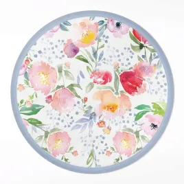 okragly-dywan-winyl-do-sypialni-akwarelowe-kwiaty-delikatne-rosliny-90-cm