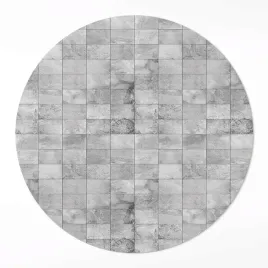 okragly-winylowy-chodnik-jasne-kamienne-plytki-industrialne-kafelki-50-cm