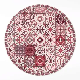 dekoracyjny-okragly-dywan-wewnetrzny-mozaika-wzorzystych-kafelkow-50-cm