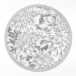 winylowy-okragly-dywan-dekor-do-kuchni-szkic-kwiatow-stylowa-laka-50-cm
