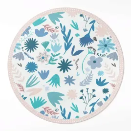 winylowy-okragly-dywan-z-nadrukiem-pastelowe-kwiaty-i-rosliny-boho-50-cm
