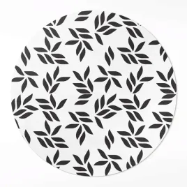 winylowy-okragly-dywan-dekor-do-kuchni-minimalistyczny-wzor-listkow-80-cm