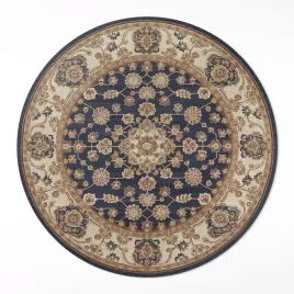 okragly-dywanik-winylowy-salon-perskie-wzory-w-karmelowych-tonach-60-cm