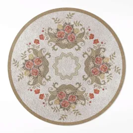 dekoracyjny-okragly-dywan-winyl-loftowy-retro-kompozycje-kwiatowe-50-cm