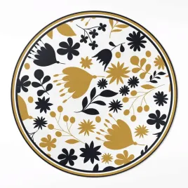 okragly-dywan-winylowy-z-grafika-ilustracja-kwiatow-i-lisci-na-lace-50-cm